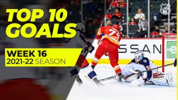 Top 10 des plus beaux buts de la dernière semaine de NHL