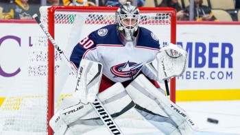 Merzlikins, Korpisalo et Tarasov blessés,  Jean-François Bérubé va connaitre son premier départ en NHL depuis 2018