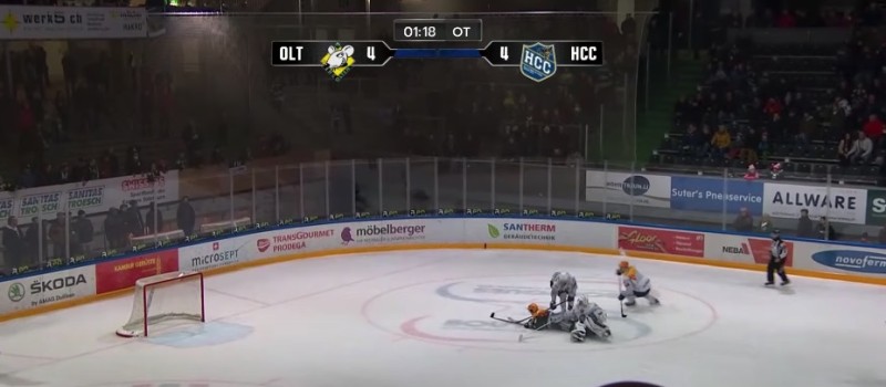 Une fin de match épique entre Olten et La Chaux-de-Fonds