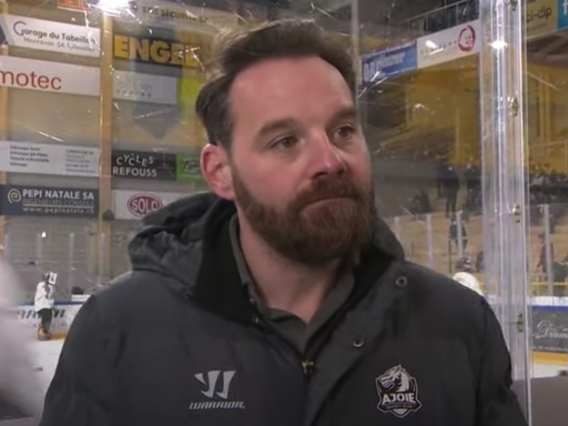 Julien Vauclair pourrait terminer la saison derrière le banc ajoulot