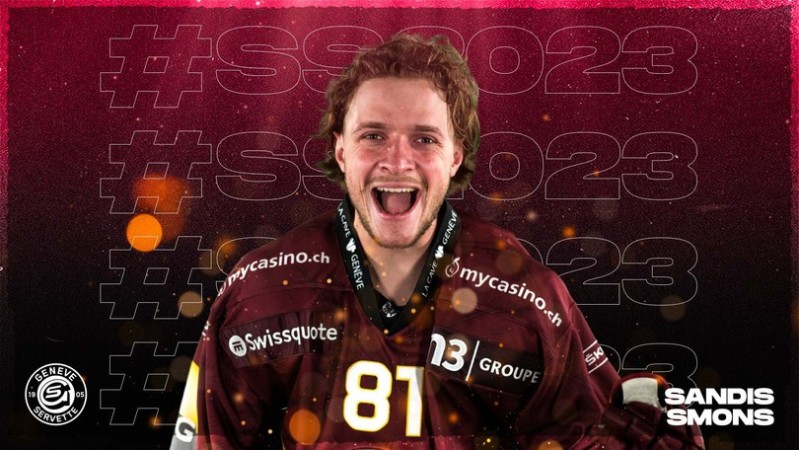 Sandis Smons prolonge également avec Genève