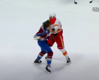 Long combat entre Milan Lucic et Kurtis MacDermid