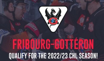 Fribourg et Zoug qualifiés pour la Champions Hockey League