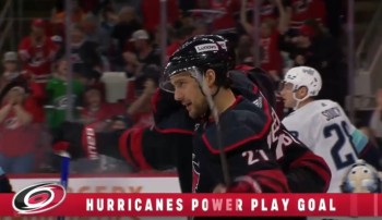 Nino Niederreiter aide les Hurricanes à battre le Kraken