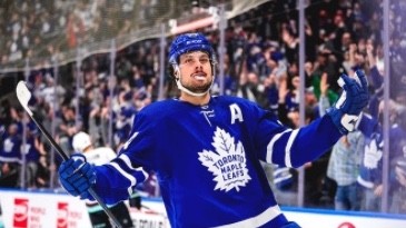 Un nouvel hattrick pour Auston Matthews