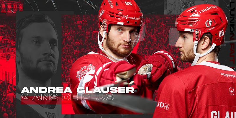 Andrea Glauser prolonge avec Lausanne