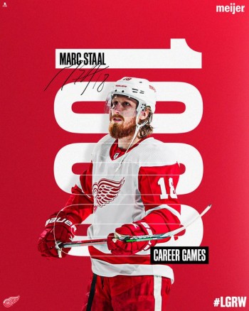 Les Staal sont le premier trio de frère à atteindre chacun les 1'000 matchs en NHL