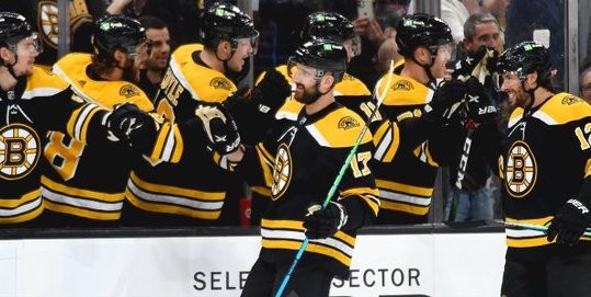Les Bruins n'ont plus perdu face aux Coyotes depuis 2010