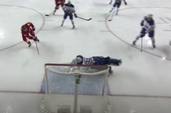 Un bien bel arrêt de Dustin Tokarski