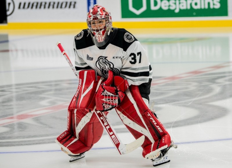 La gardienne Ève Gascon a marqué l'histoire de la LHJMQ