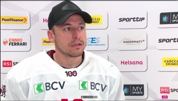 Francis Paré impressionné par les fans d'Ambri et relance les Lausannois pour mardi