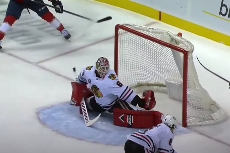 Un bien bel arrêt de Collin Delia sur Anthony Duclair