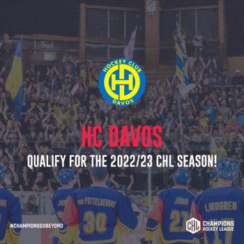 Davos qualifié pour la Champions Hockey League