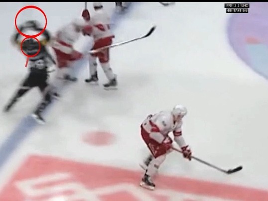 Christopher DiDomenico amendé pour avoir simulé une faute