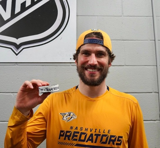 Roman Josi établit un record de franchise pour les Predators