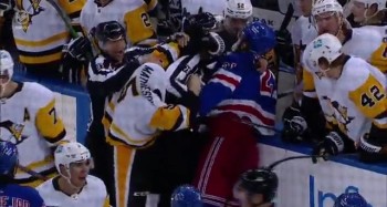 Mike Matheson s'en prend au juge de ligne au lieu de son adversaire