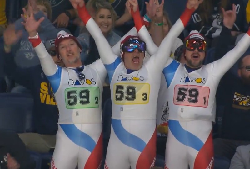 Des fans de Roman Josi qui ne passent pas inaperçus