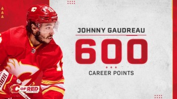 Johnny Gaudreau marque son 600e point en NHL de bien belle façon