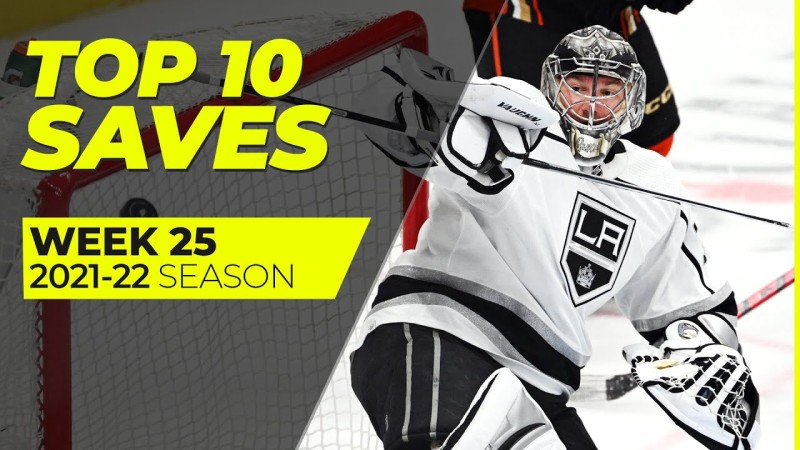 Top 10 des plus beaux arrêts de la semaine écoulée en NHL
