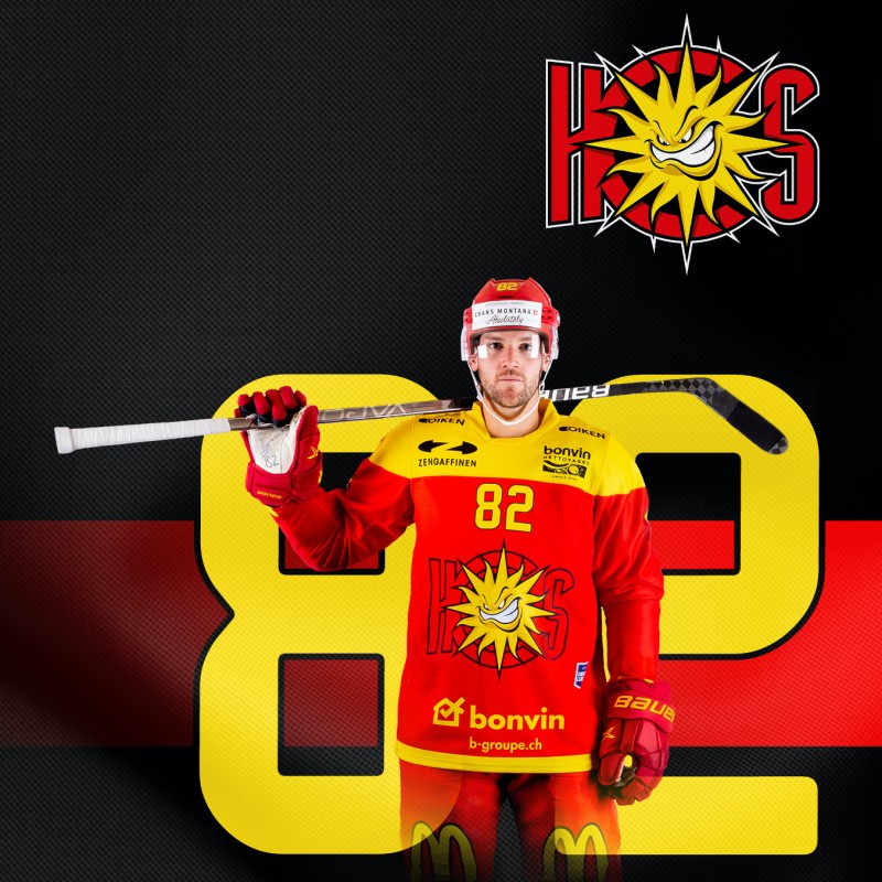 Arnaud Montandon restera à Sierre pour longtemps