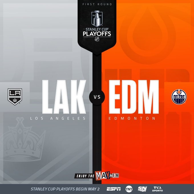 Les Kings affronteront les Oilers en play-off