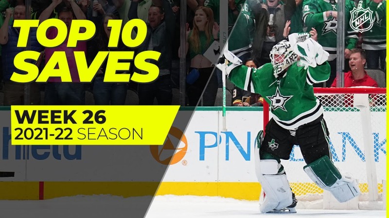 Top 10 des plus beaux arrêts de la semaine écoulée en NHL
