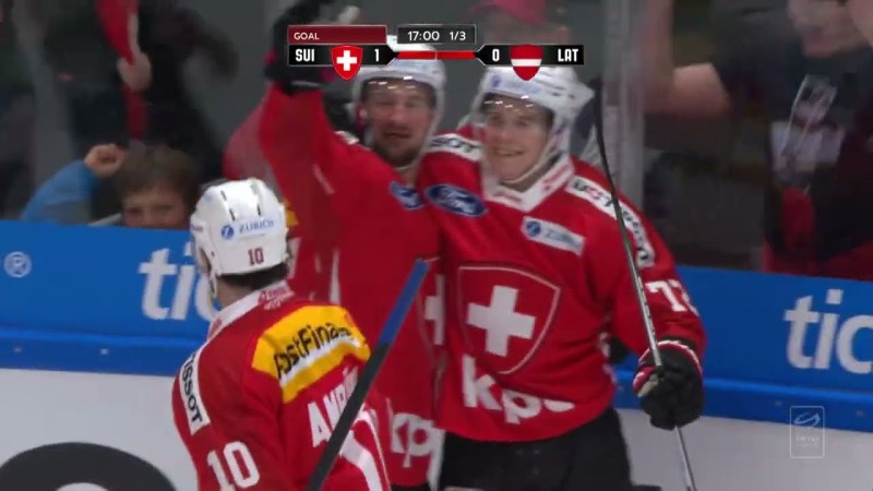 Résumé vidéo du match  Suisse - Lettonie