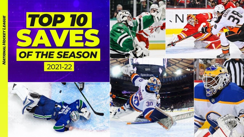 Top 10 des plus beaux arrêts de la saison régulière de NHL