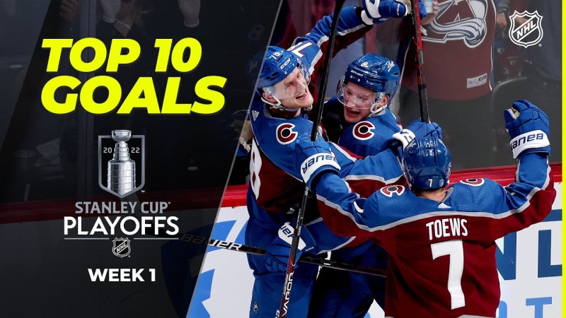Les 10 plus beaux buts de la première semaine des play-offs de NHL