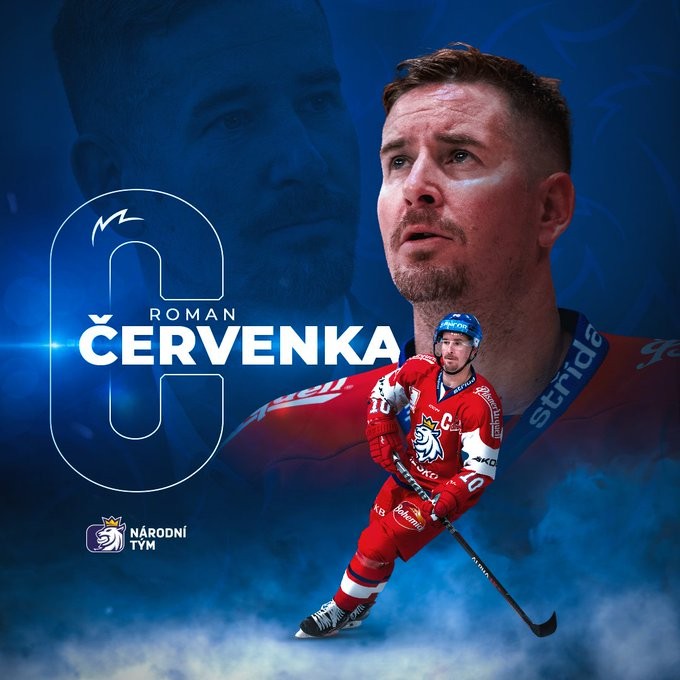 Roman Červenka sera le capitaine de l'équipe tchèque