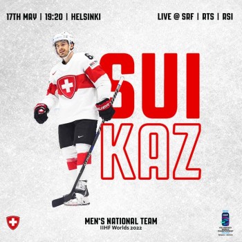 Formation des équipes pour le match Suisse vs Kazakhstan