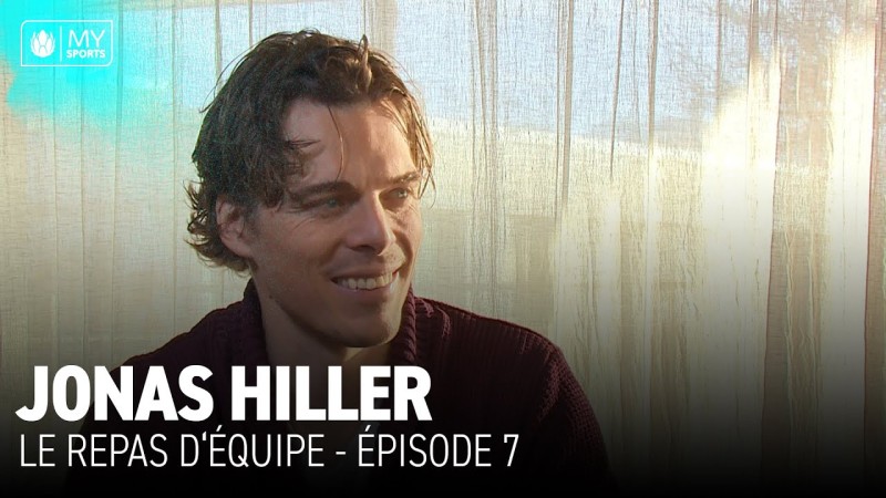 Le repas d'équipe en compagnie de Jonas Hiller