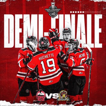 Théo Rochette et Lorenzo Canonica s'affronteront en demi-finale de LHJMQ