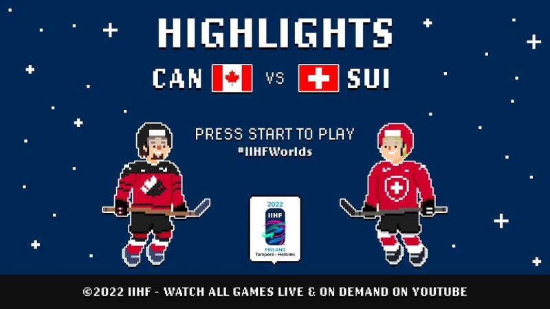 Résumé vidéo du match Canada vs Suisse