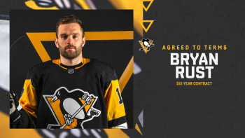 Bryan Rust prolonge pour six ans avec les Penguins