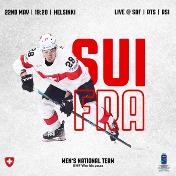 Formation des équipes pour le match Suisse vs France