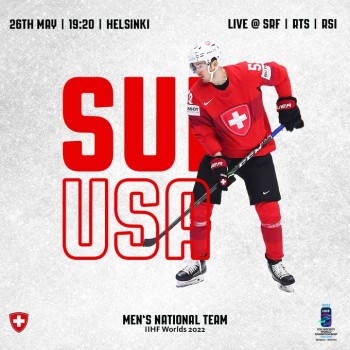 Formation des équipes pour le match Suisse - USA