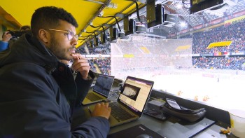 Léo Girod, coach vidéo du CP Berne