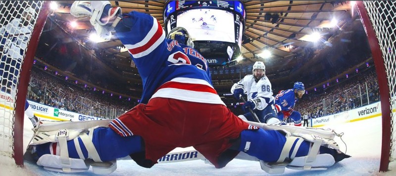 Plus longue série de victoires à domicile pour un gardien lors des play-offs