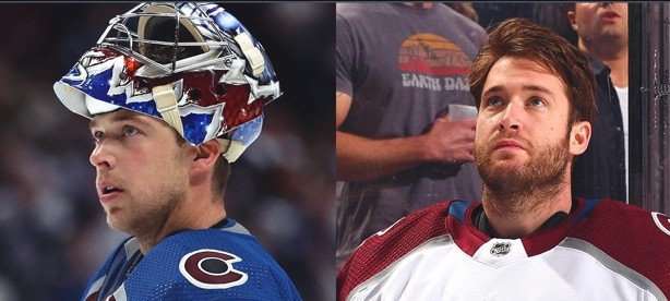 Equipes ayant aligné deux gardiens avec au moins cinq victoires en séries de NHL