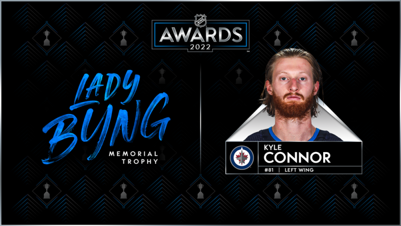Connor remporte le trophée Lady Byng