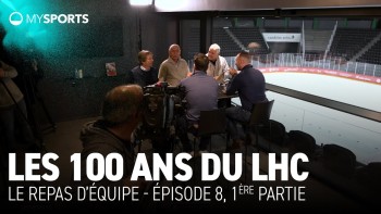Le Repas d'équipe autour des 100 ans du Lausanne HC