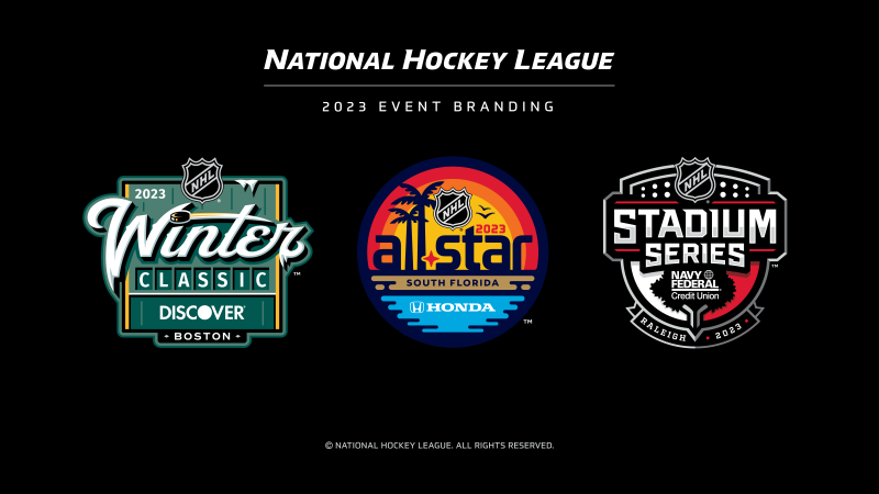 La NHL dévoile les logos de ses prochains gros événements de 2023