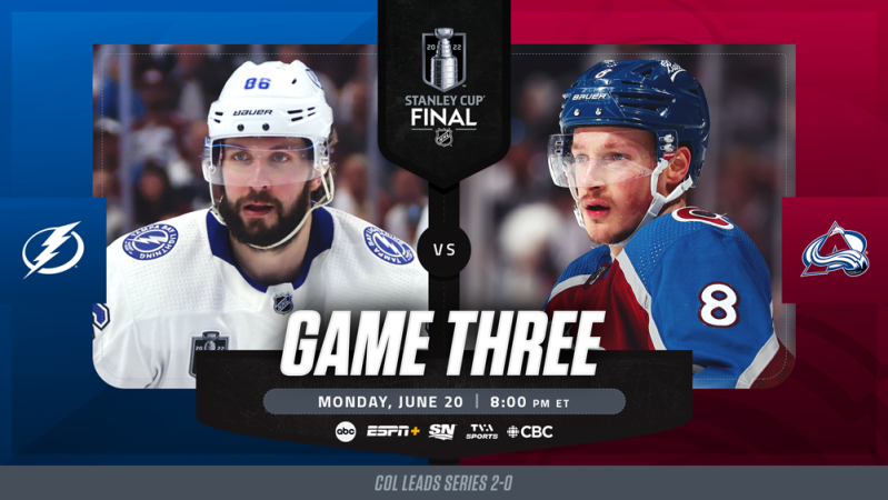 Le point avant l'acte III de la finale de la Coupe Stanley