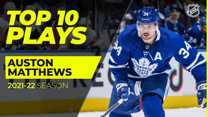 Top 10 des plus beaux jeux d'Auston Matthews cette saison