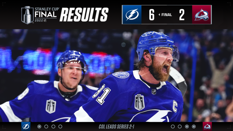 Les autres faits à retenir de cet acte III de la finale de NHL