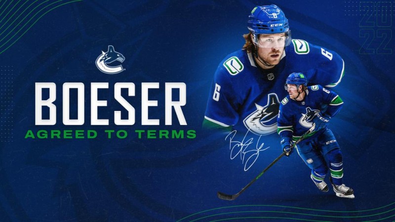 Brock Boeser prolonge avec les Canucks