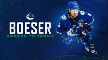 Brock Boeser prolonge avec les Canucks