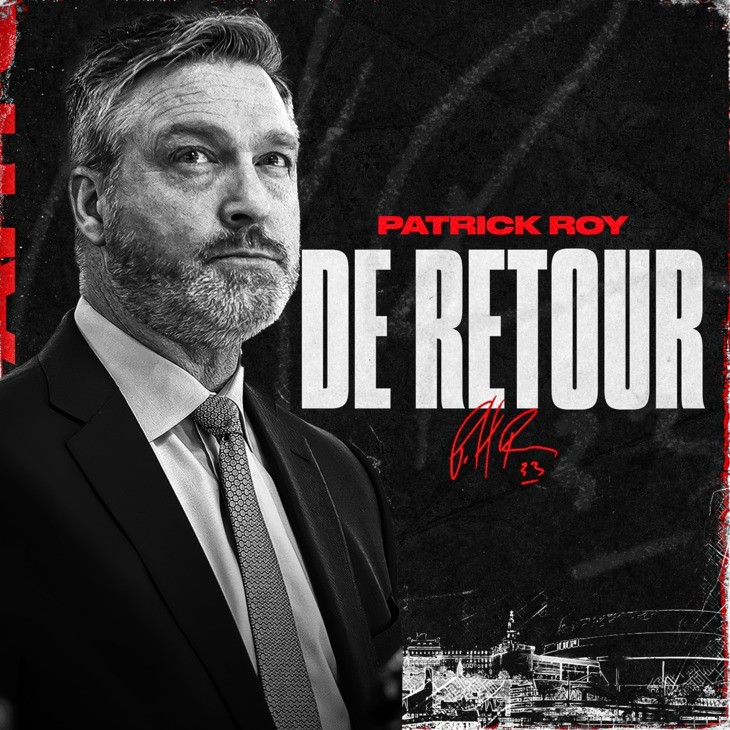 Patrick Roy reste en LHJMQ