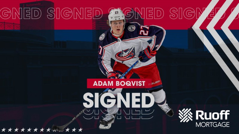 Adam Boqvist prolonge de trois ans avec les Blue Jackets